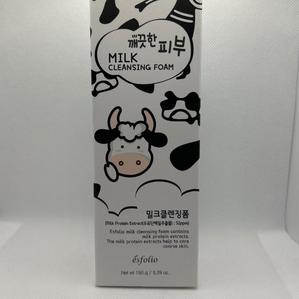 🐼 esfolio 🐼 Milk Cleansing Foam Protein Extracts Skin Moist Soft Korea 🐼 2024